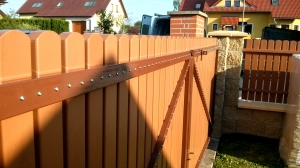 montáž plotových polí
